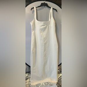 Zara White Midi Dress